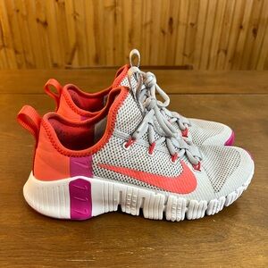 Nike Metcon, 7.5, pink and gray